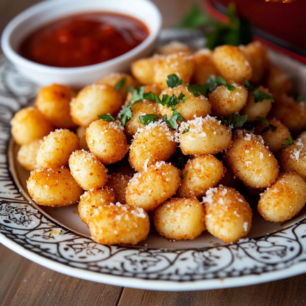 Gnocchis Croustillants Frites