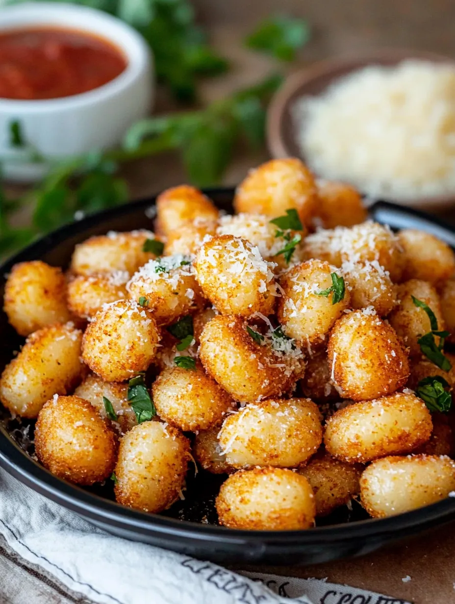 Gnocchi ultra croustillants faciles en friteuse à air