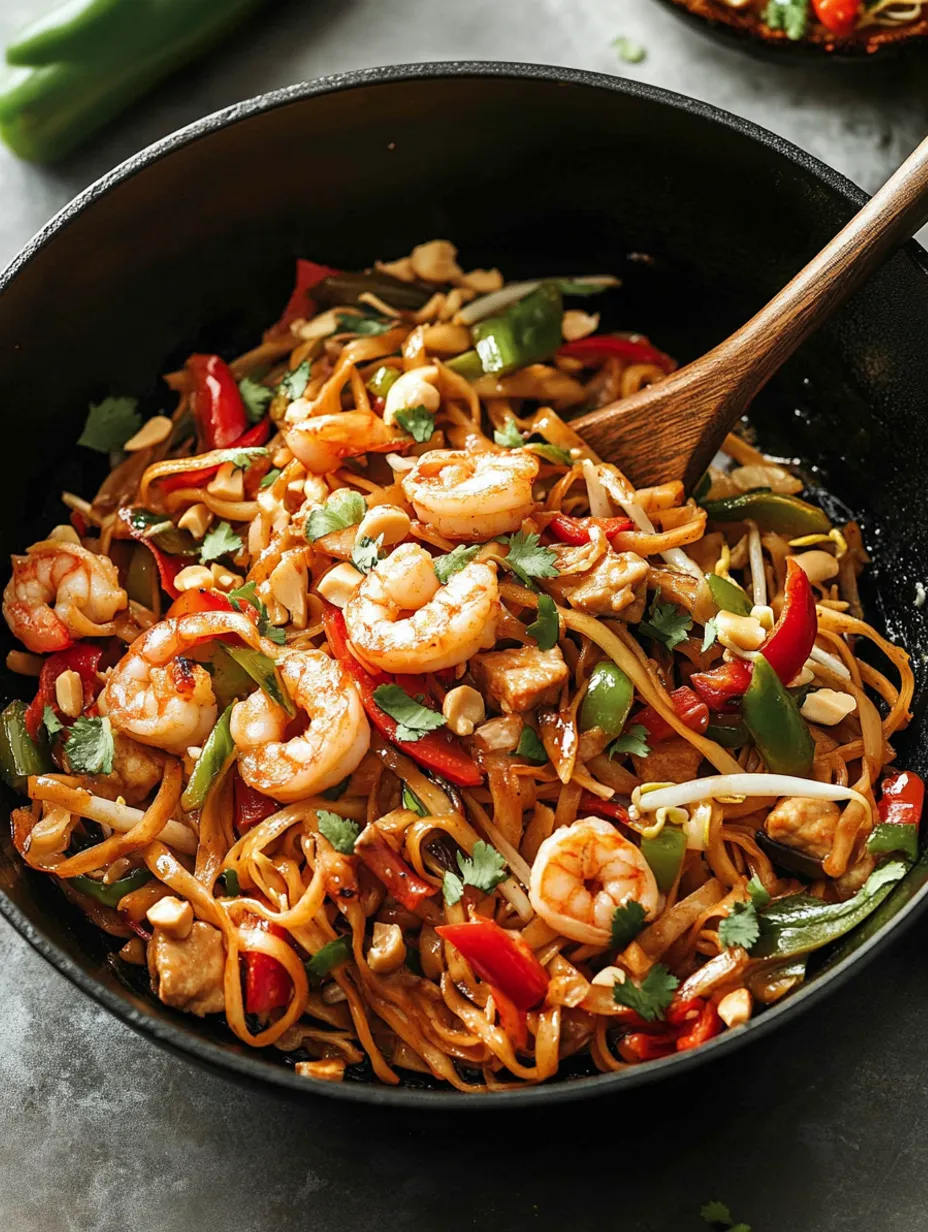 Pad Thaï Facile et Savoureux