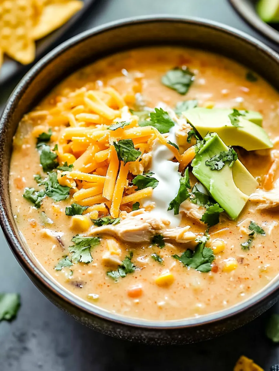Chili blanc crémeux facile au poulet