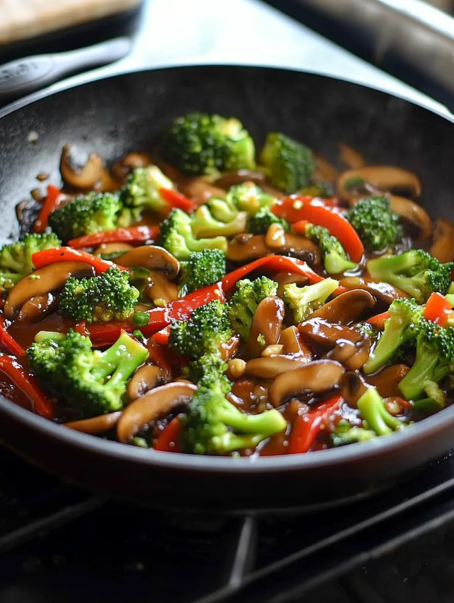 Sauté chinois aux légumes facile