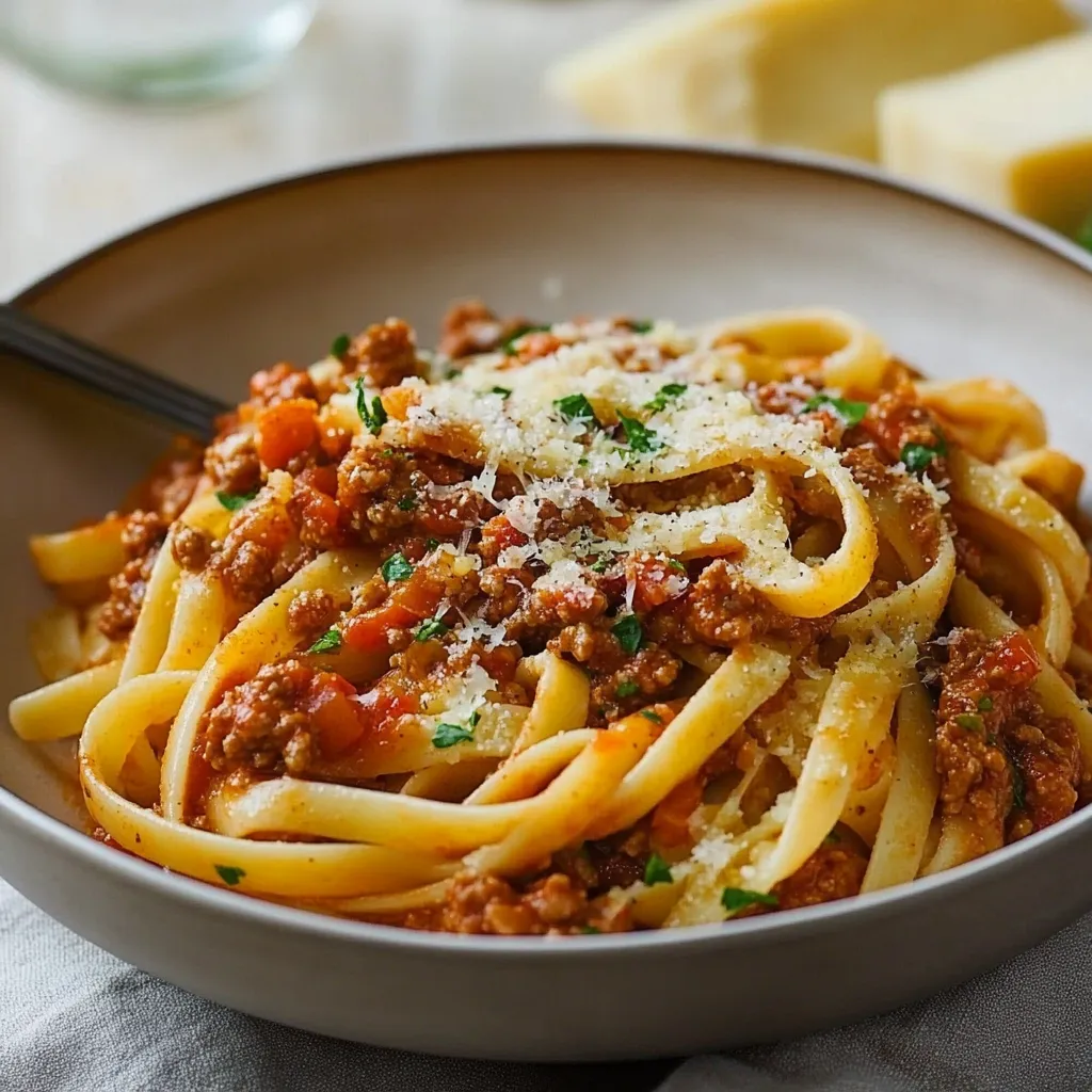 Pâtes Bolognese
