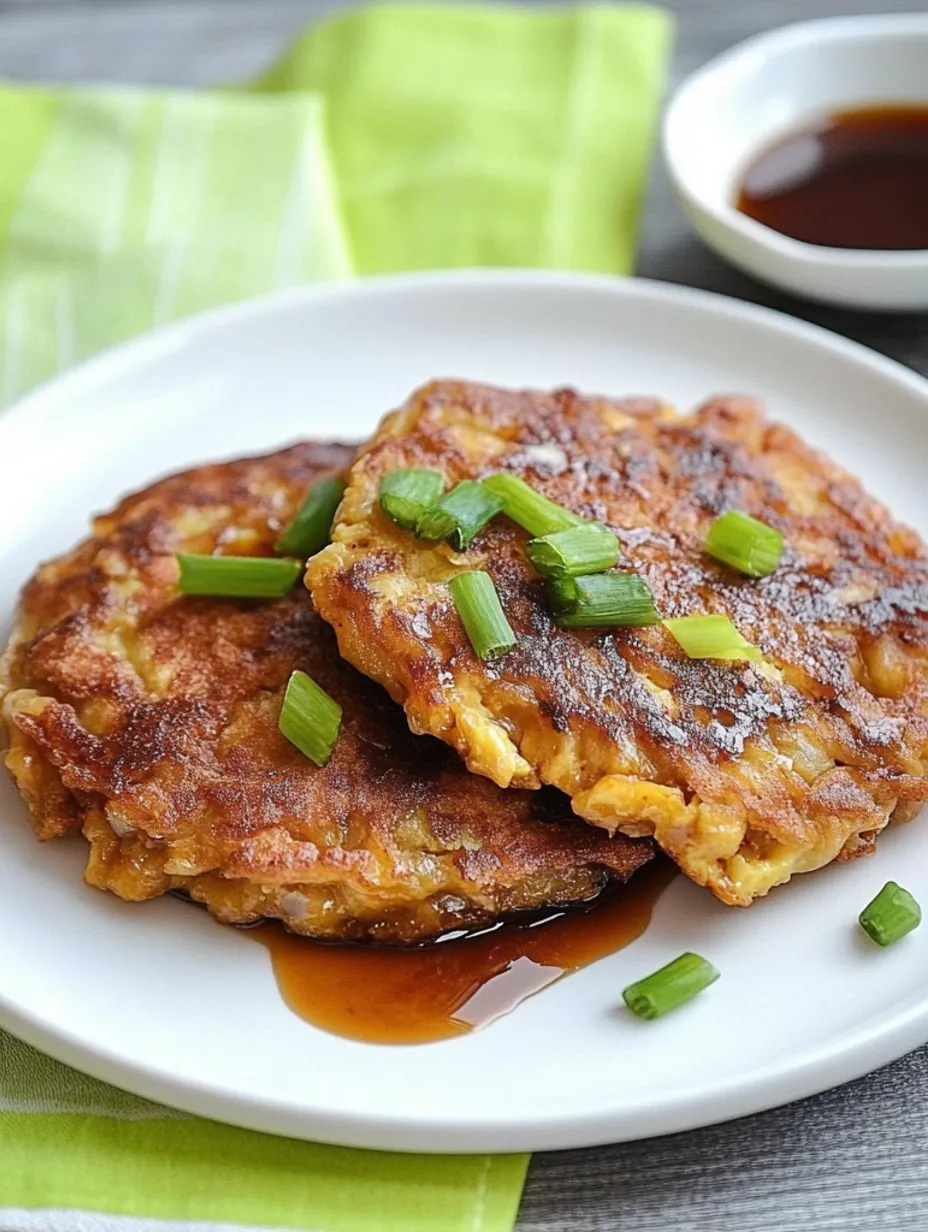 Egg Foo Young Chinois Maison