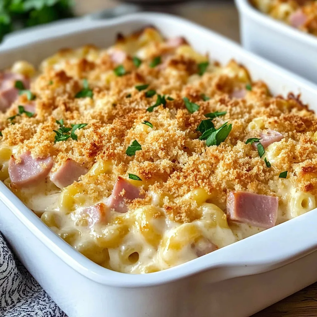 Gratin Poulet Jambon Fromage