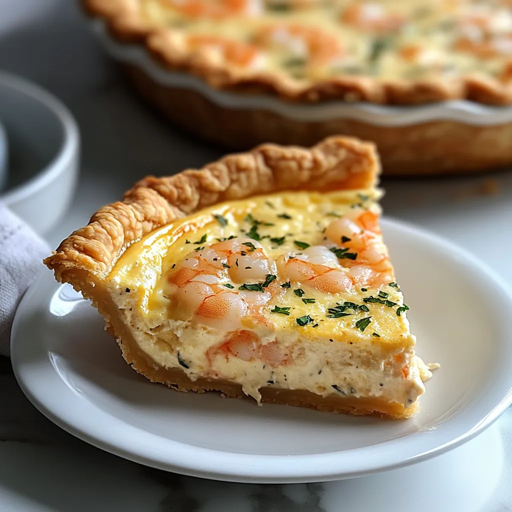 Tarte aux crevettes façon Floride
