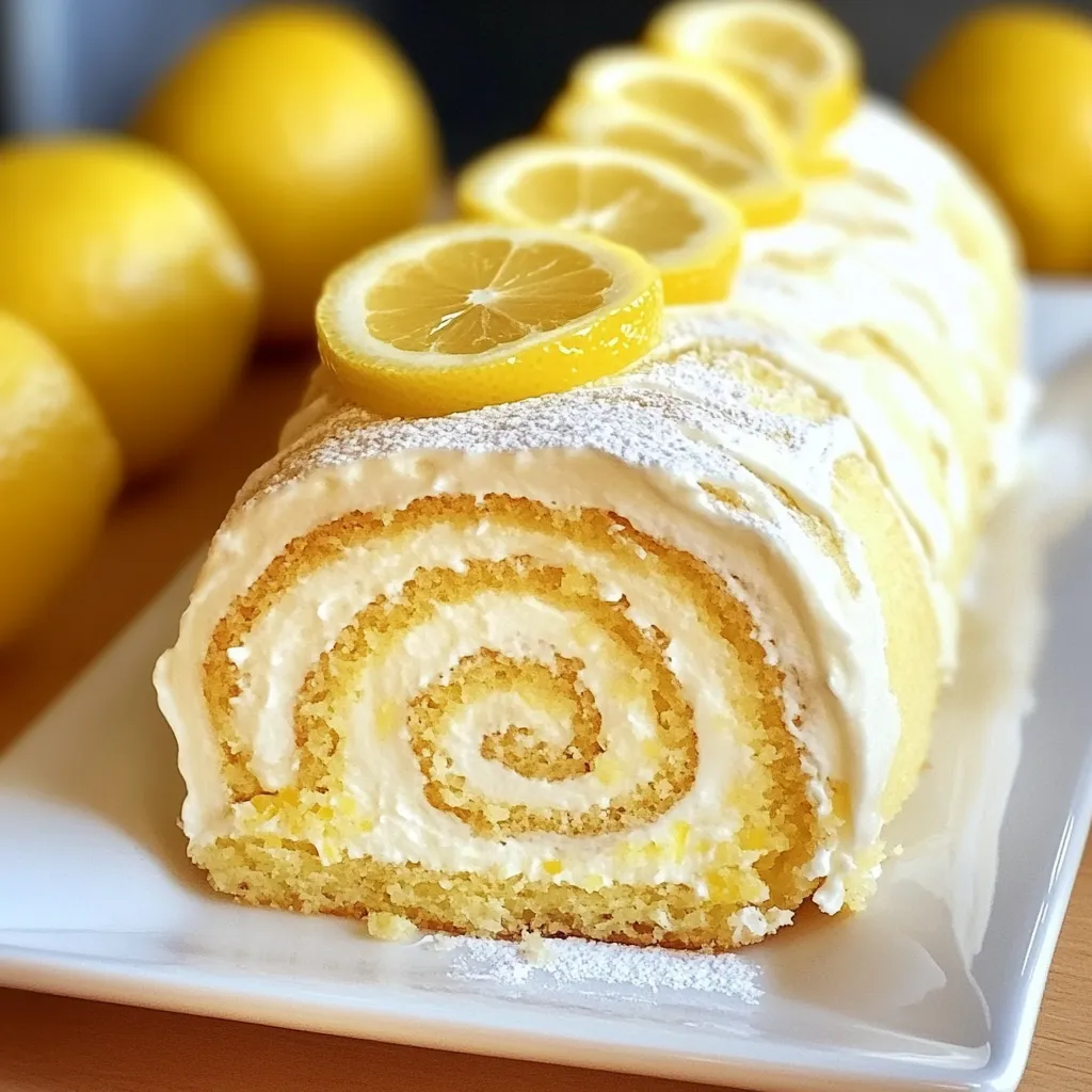 Roulé Velours Citron