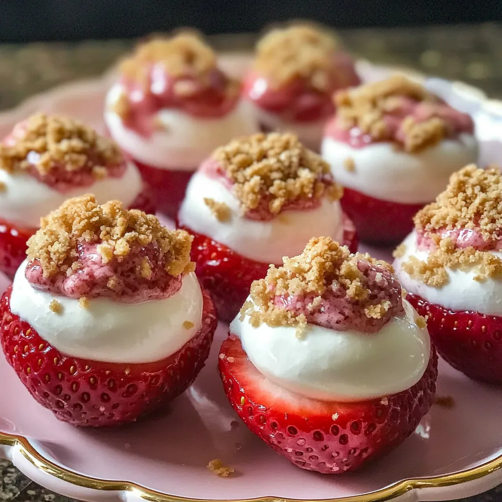 Délicieuses Fraises Cheesecake