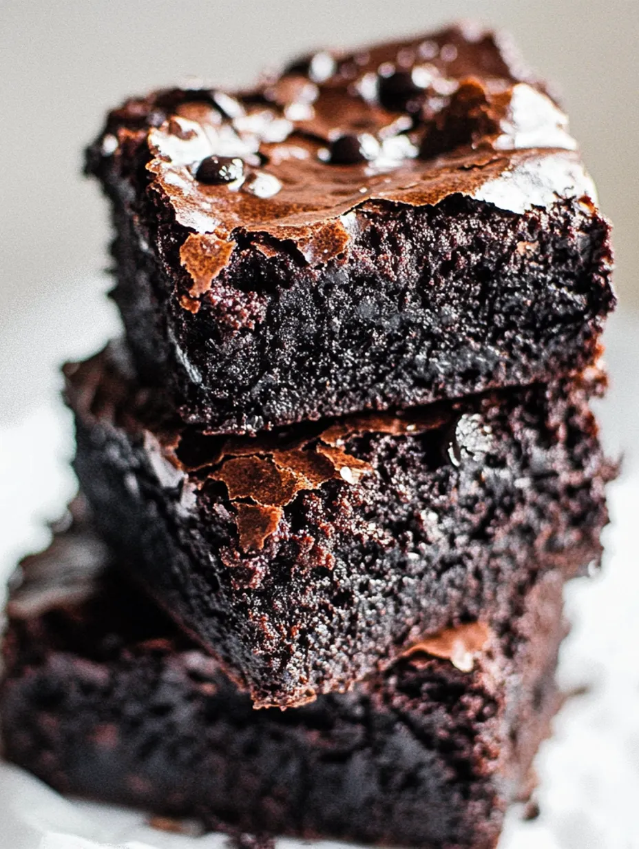 Brownies Haricots Noirs Ultra Fondants