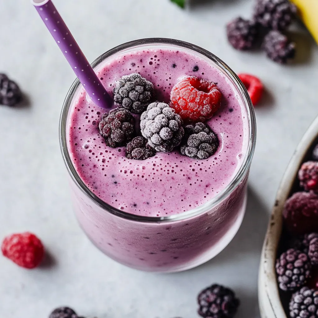 Smoothie Sain Riche en Protéines