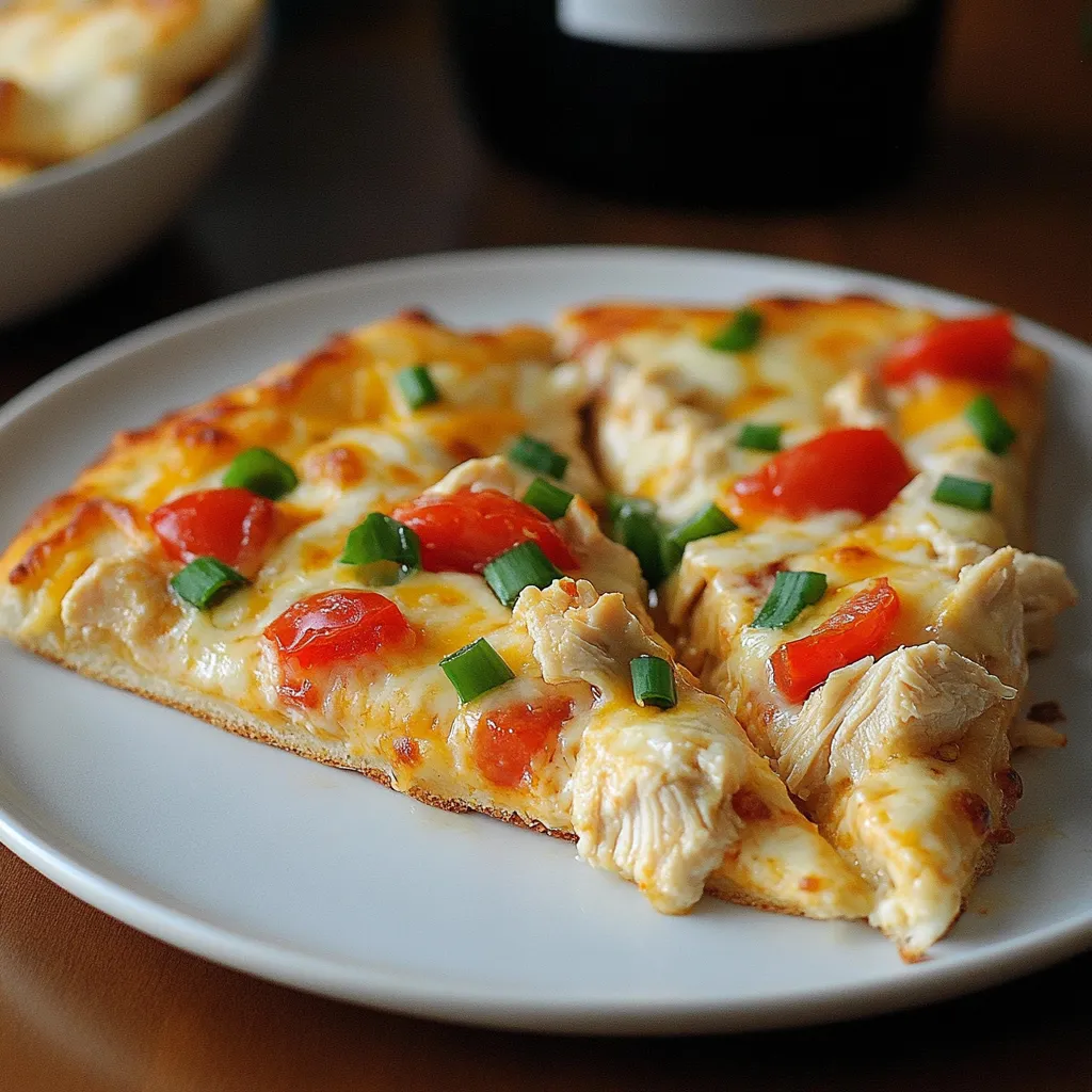 Pizza Poulet Ranch