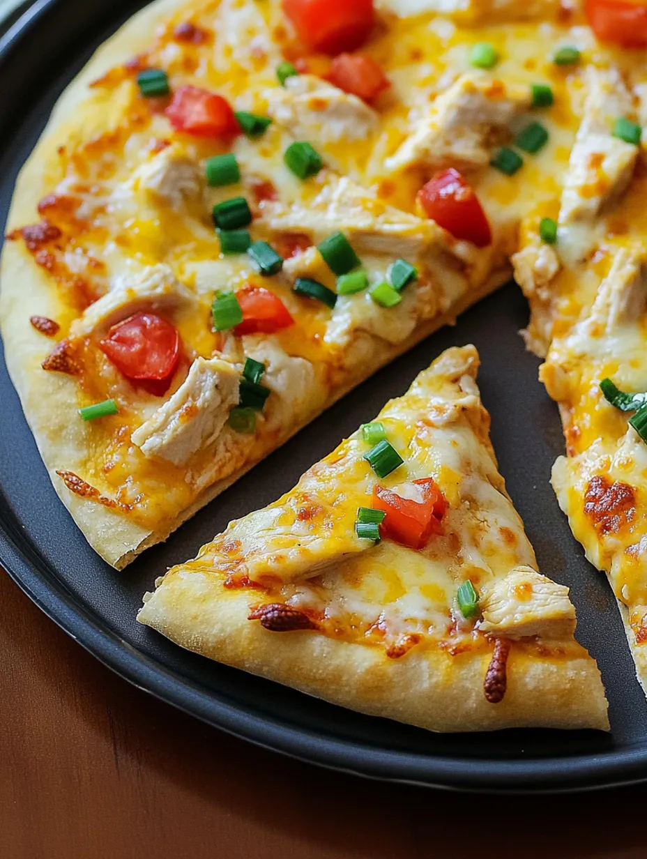 Meilleure pizza poulet ranch