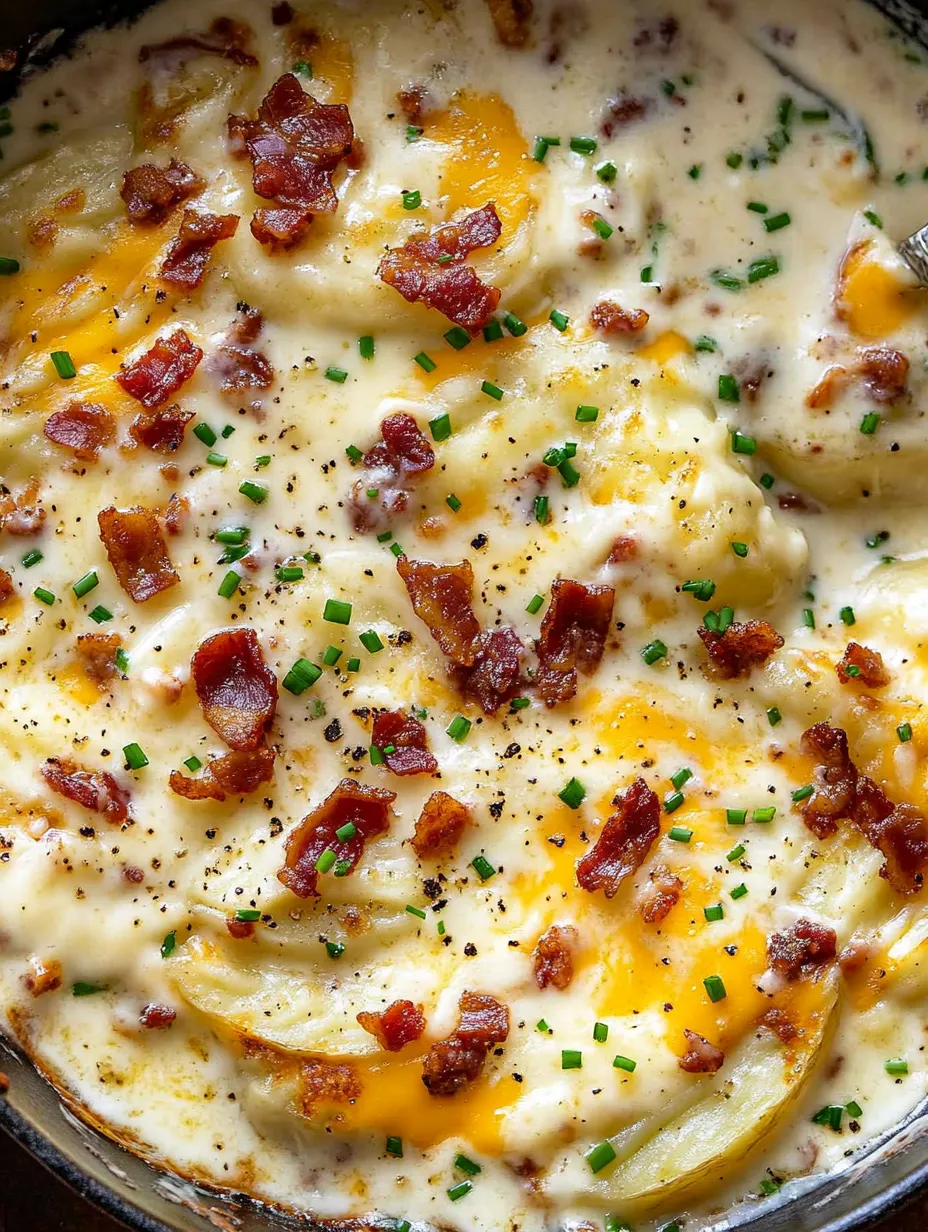Pommes de terre gratinées maison et gourmandes