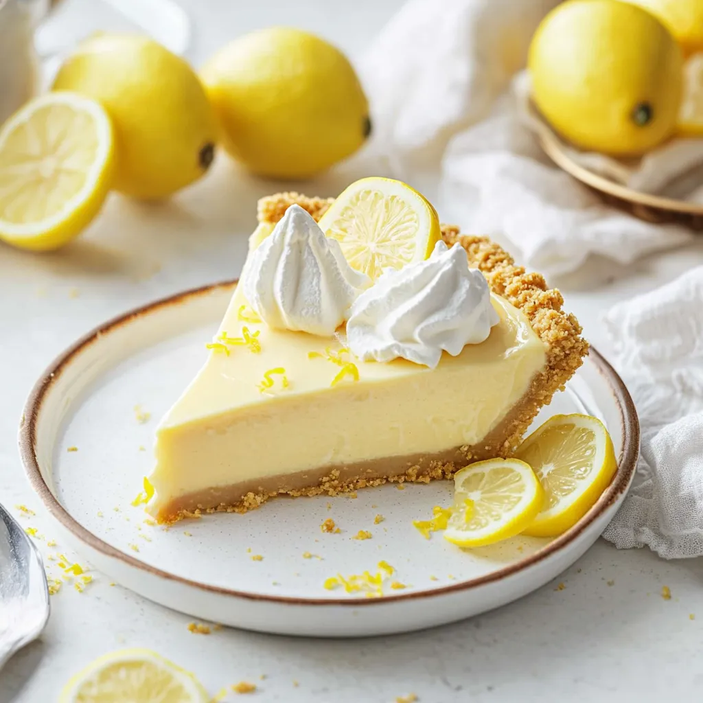 Tarte citron lait concentré