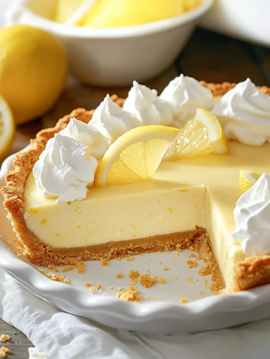 Tarte au citron express au lait concentré