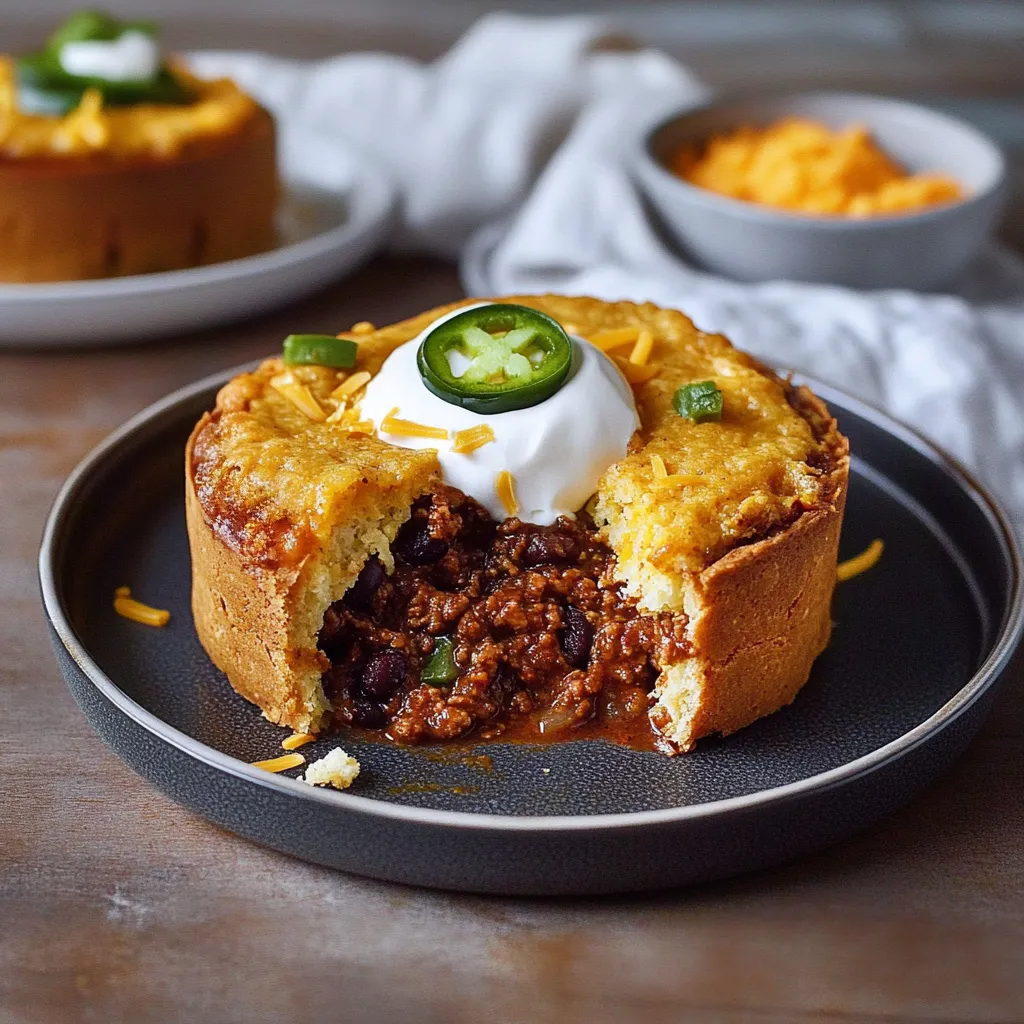 Tourte Chili Cornbread