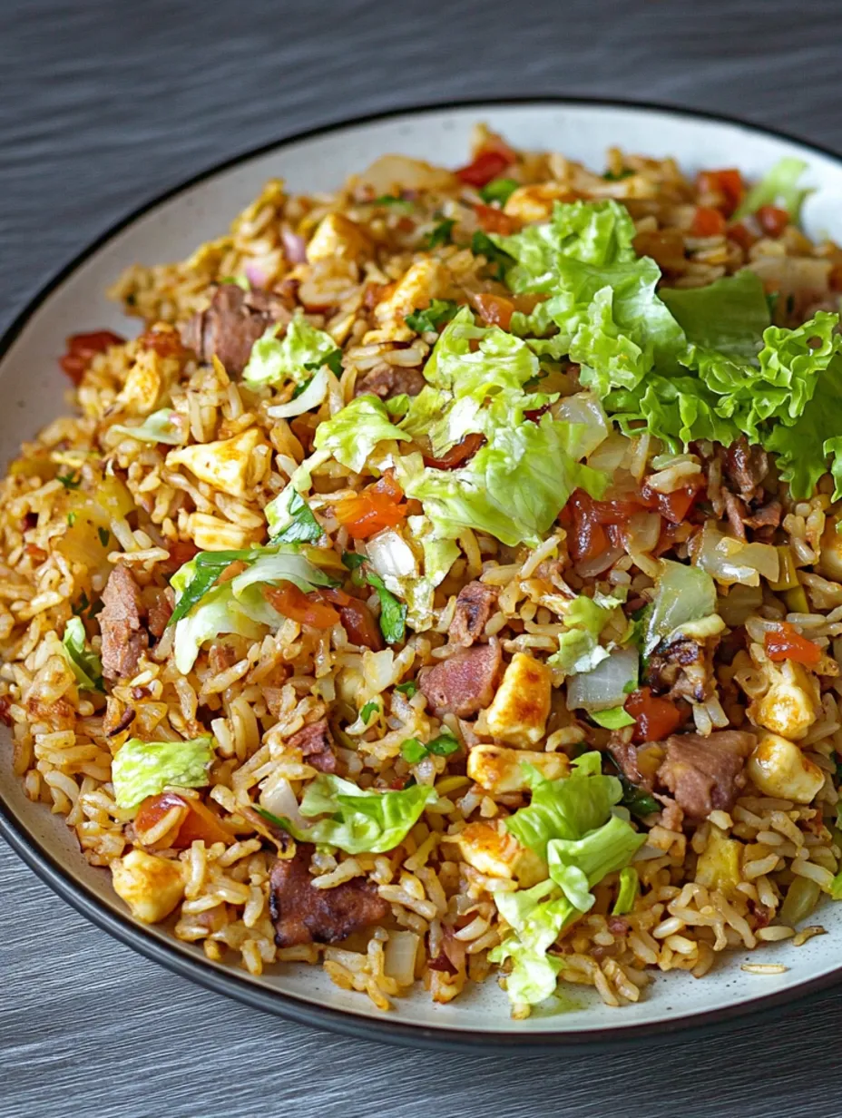 Riz Sauté Sandwich Italien Délicieux