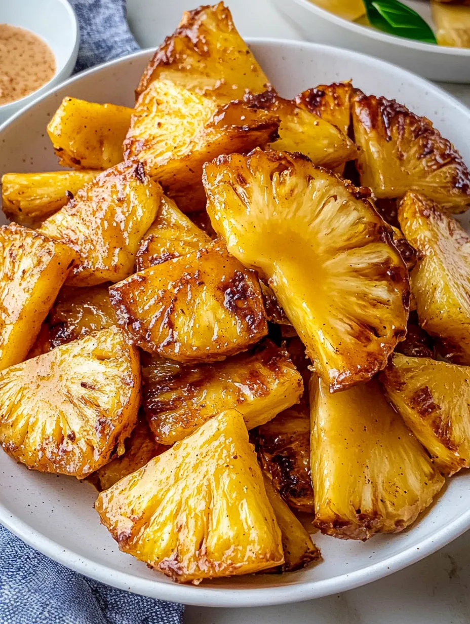 Ananas au cuiseur à air chaud