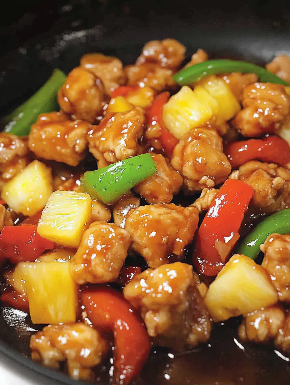 Poulet Aigre-Doux fait maison