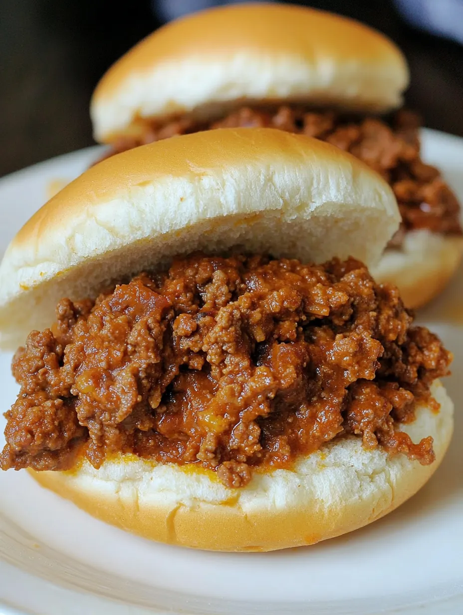Sandwichs maison façon Sloppy Joe faciles