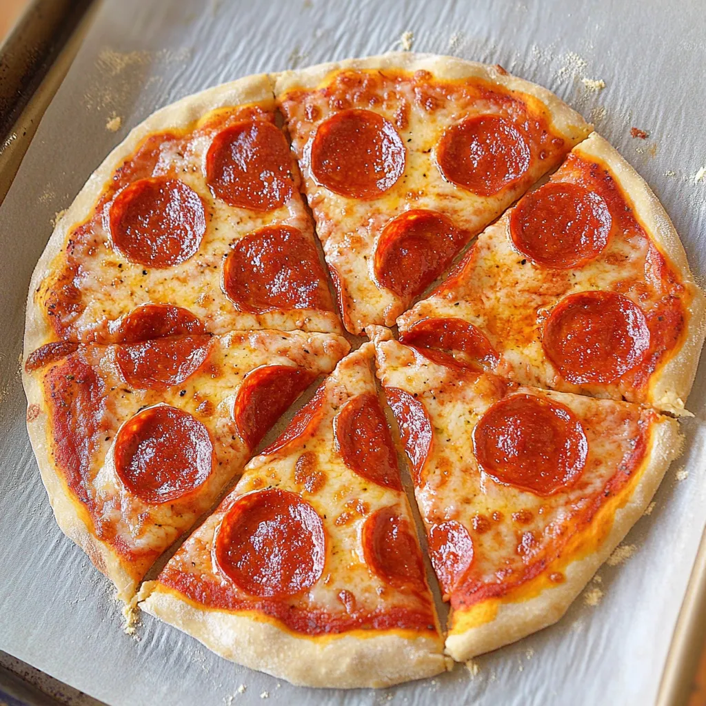 Pâte Pizza Facile