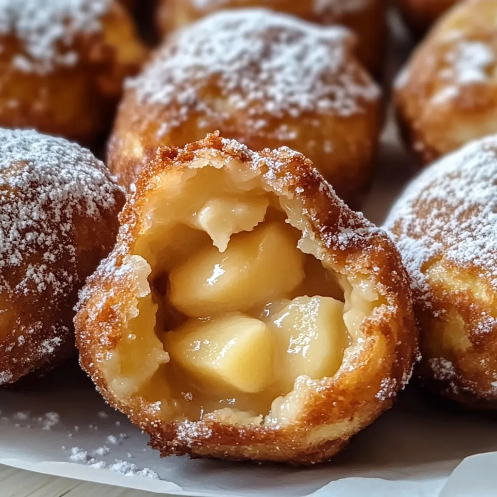 Gros plan bouchée pomme feuilletée