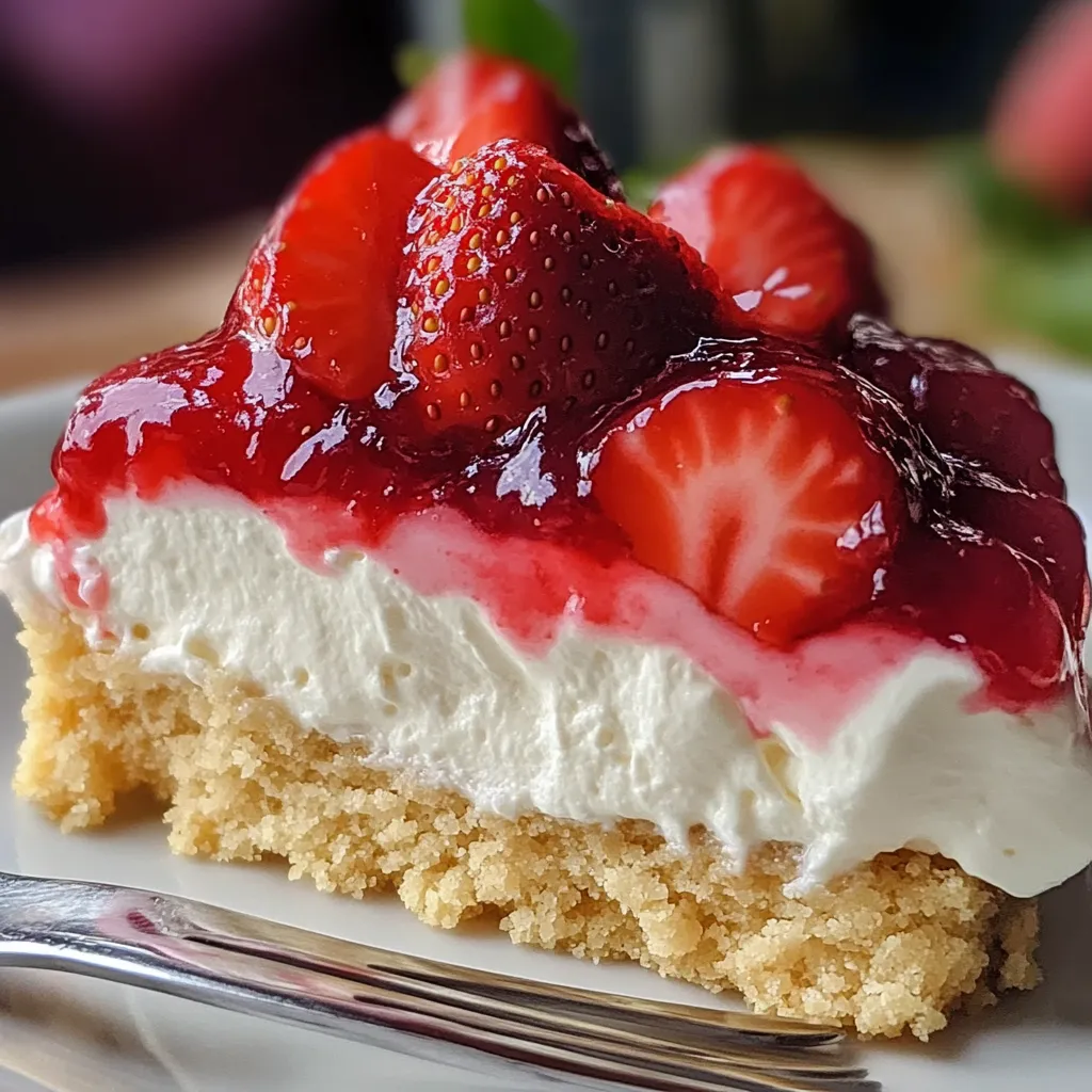 Gâteau minute fraise fromage frais