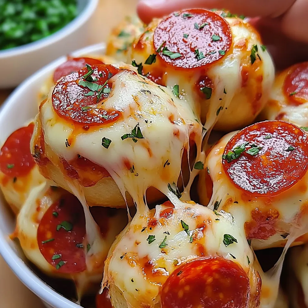 Bouchées Pizza Bombs