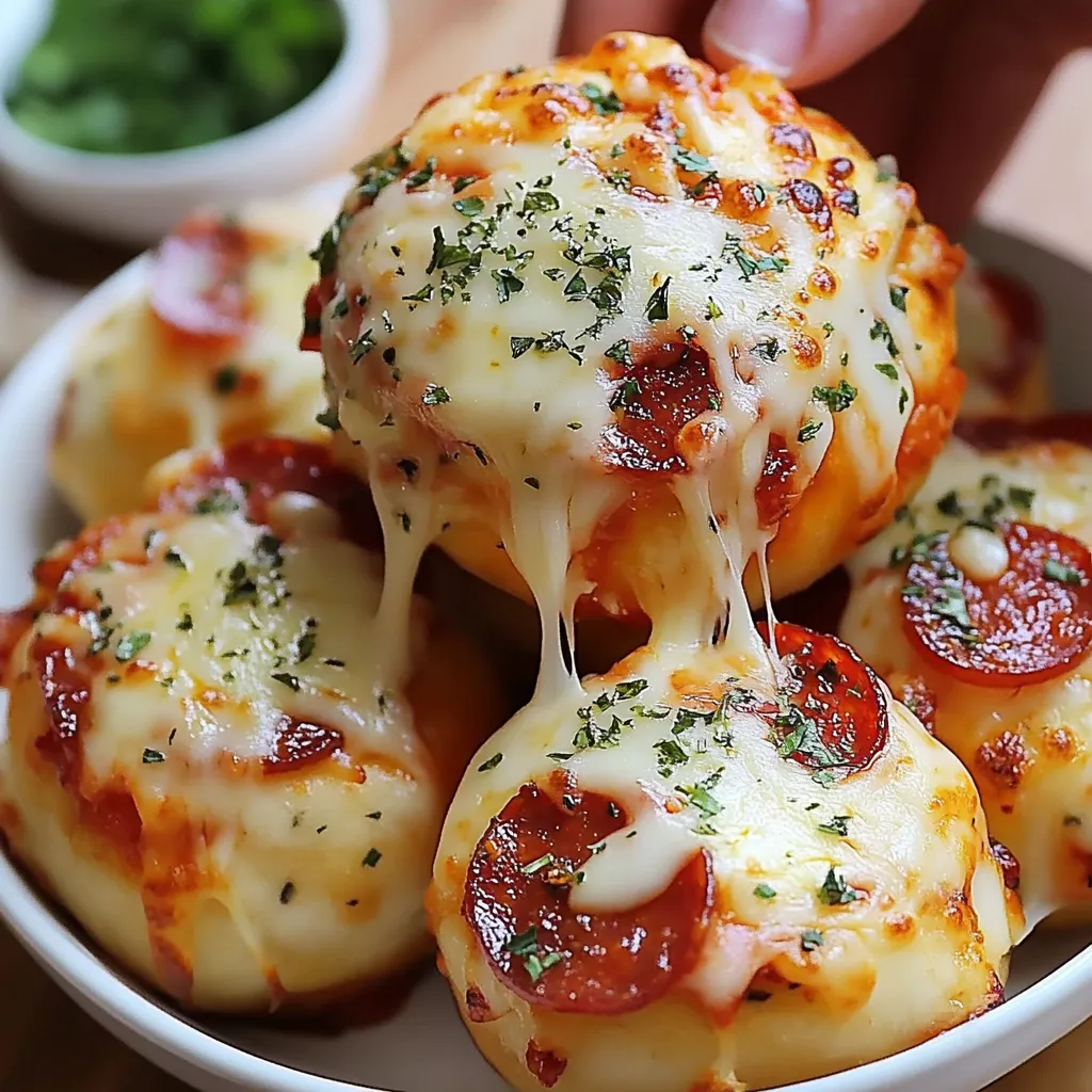 Bouchées Pizza Bombs