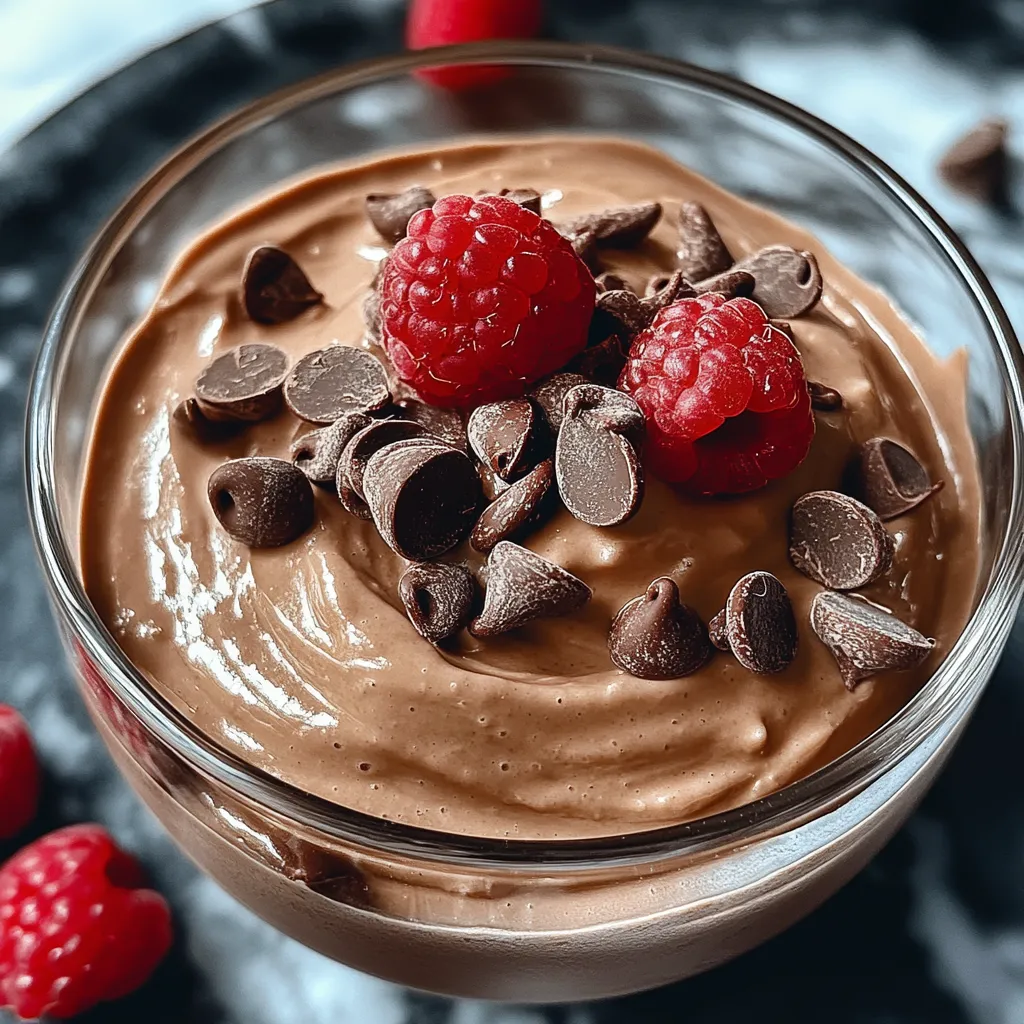 Mousse Chocolat et Fromage Blanc