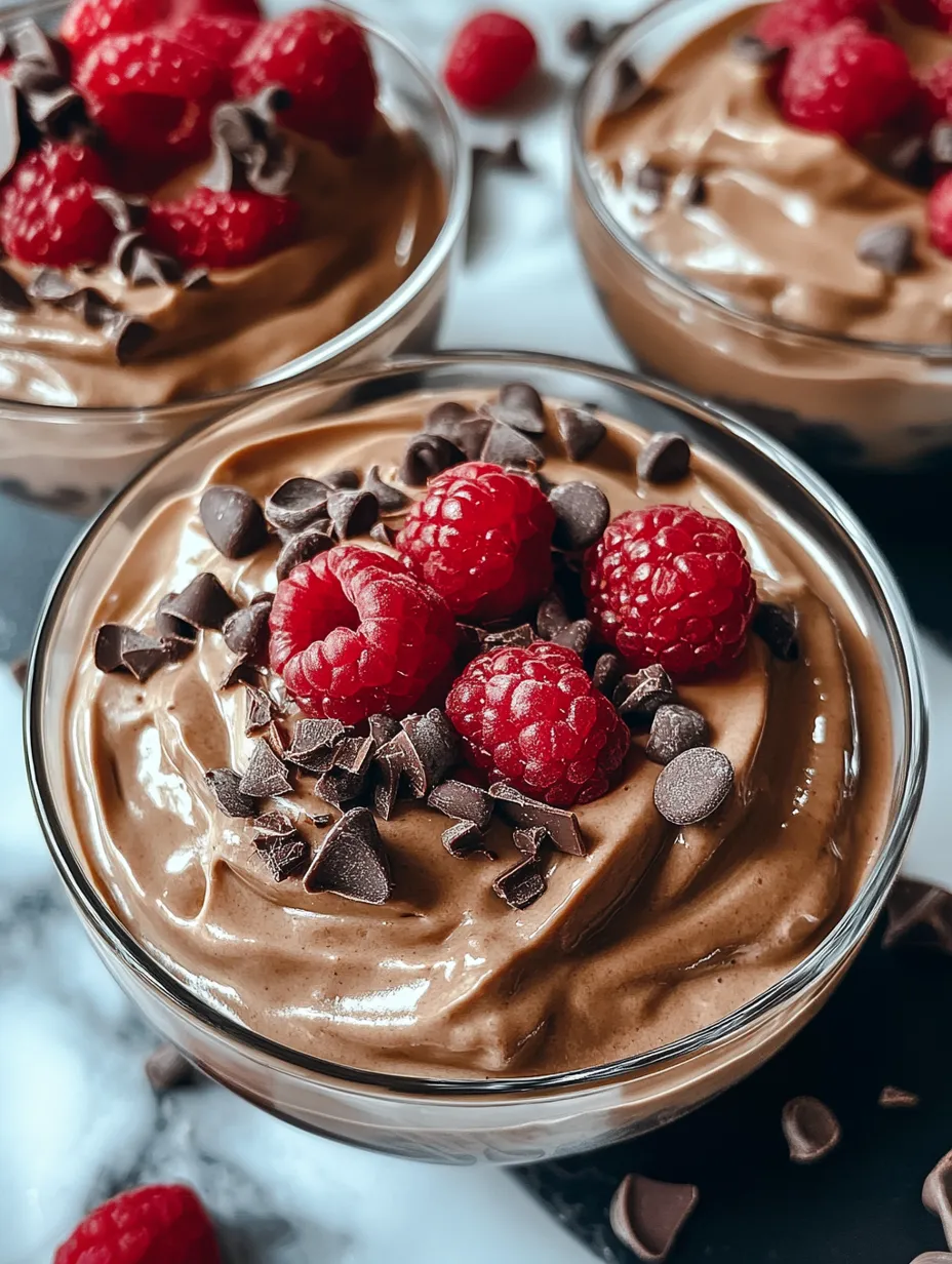 Mousse chocolat fromage blanc sans sucre