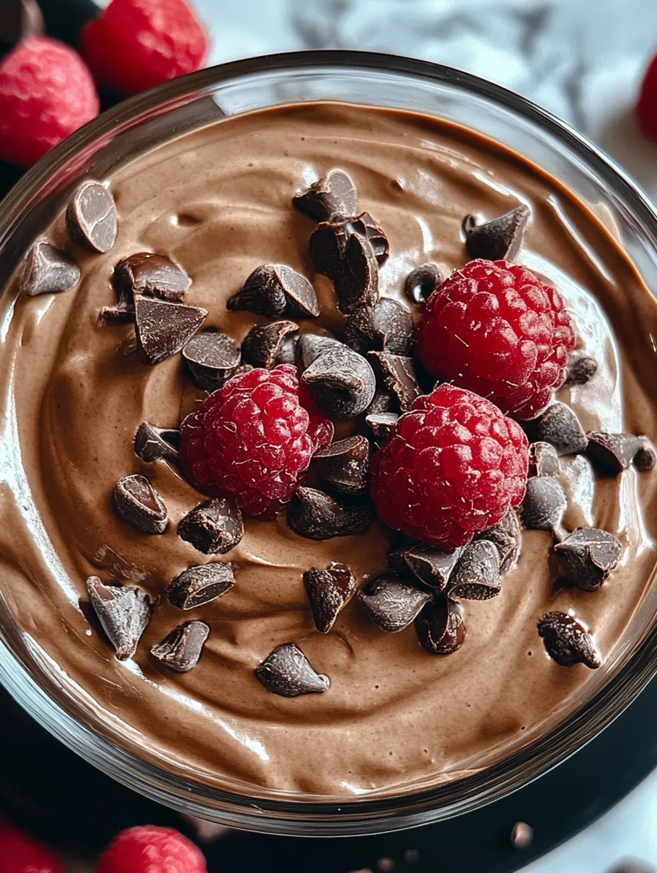 Mousse chocolat fromage blanc low carb