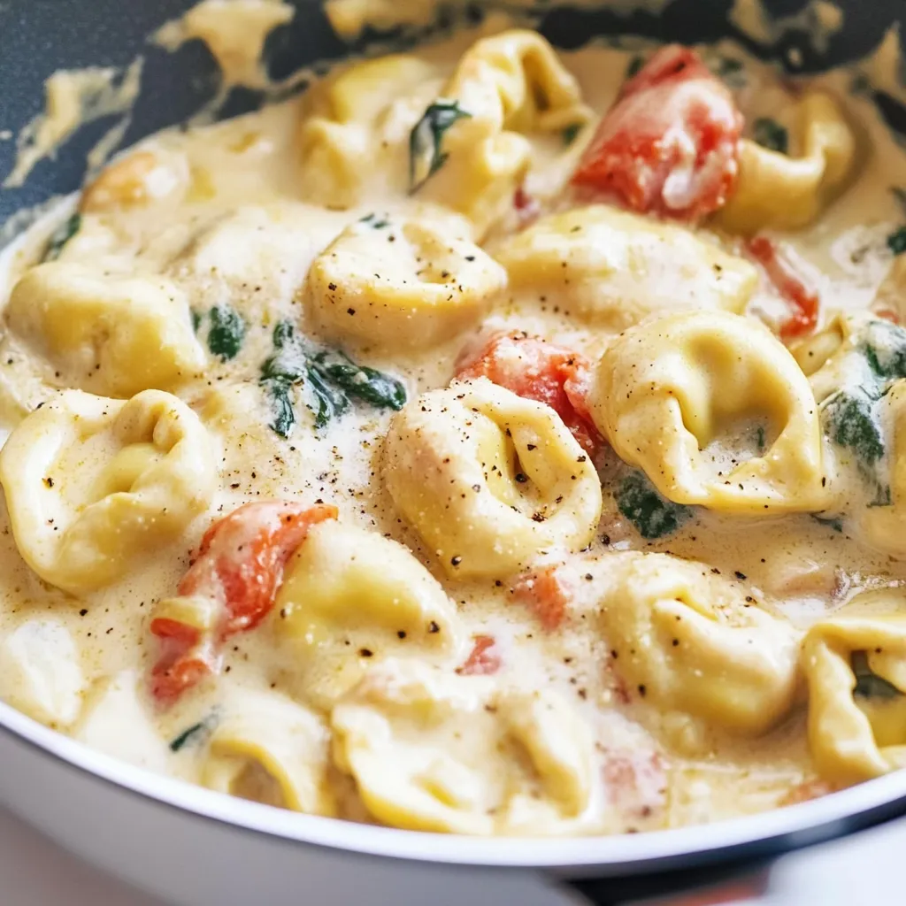 Tortellinis super crémeux