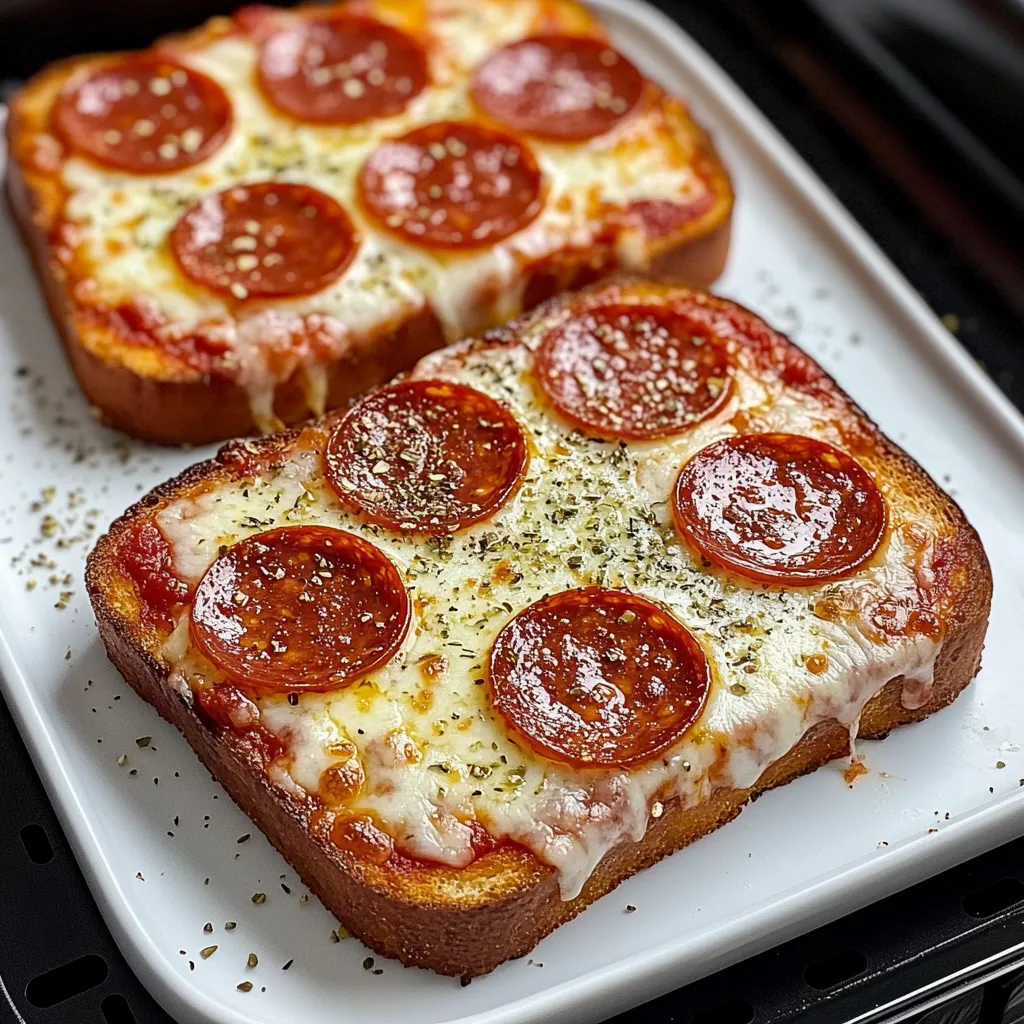 Toast Pizza Facile