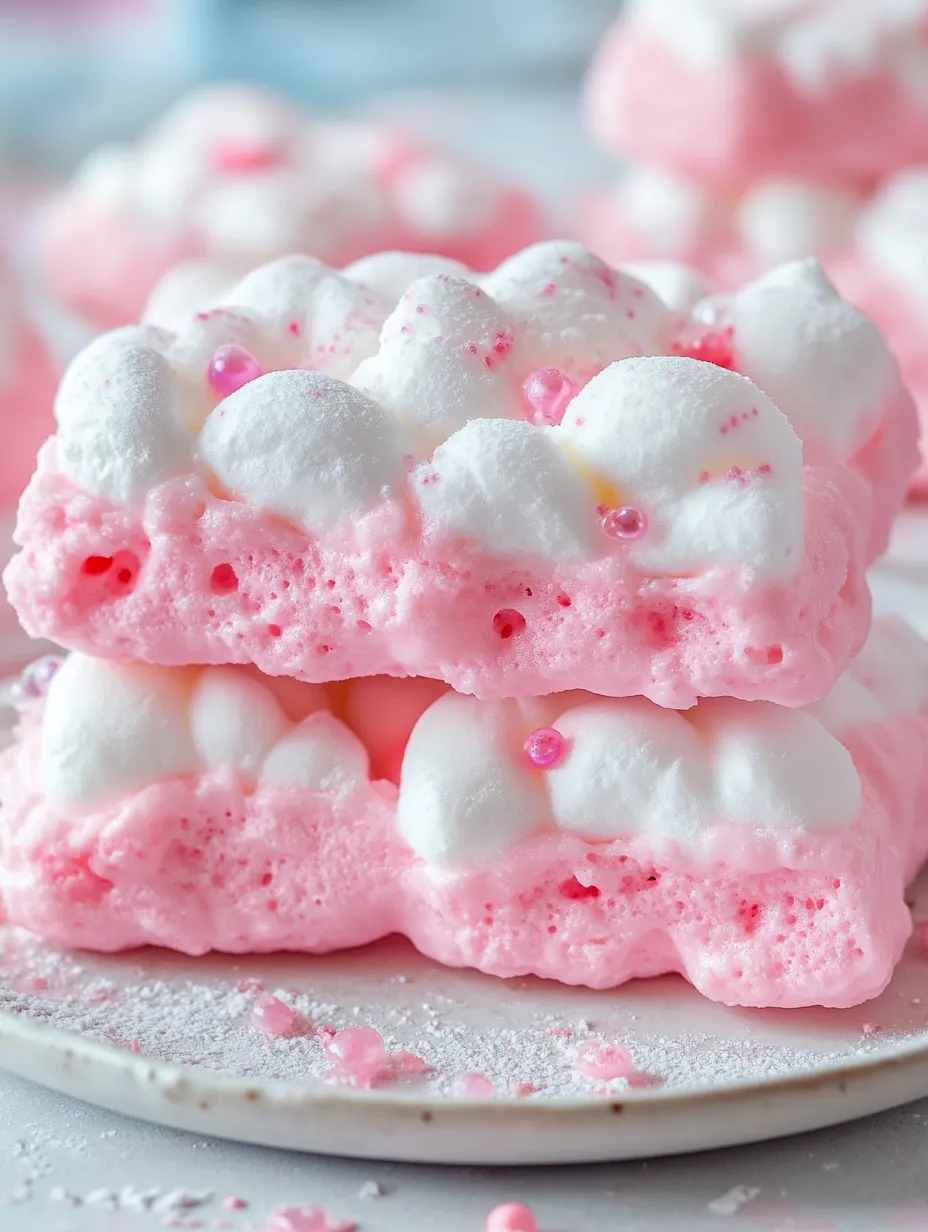 Nuages de bubble-gum faciles à couper