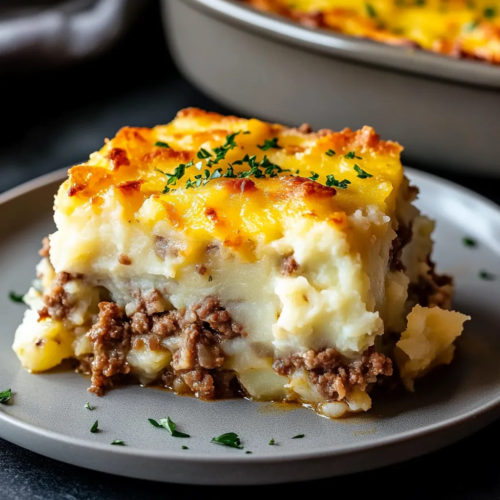 Gratin Viande Hachée & Pommes de Terre