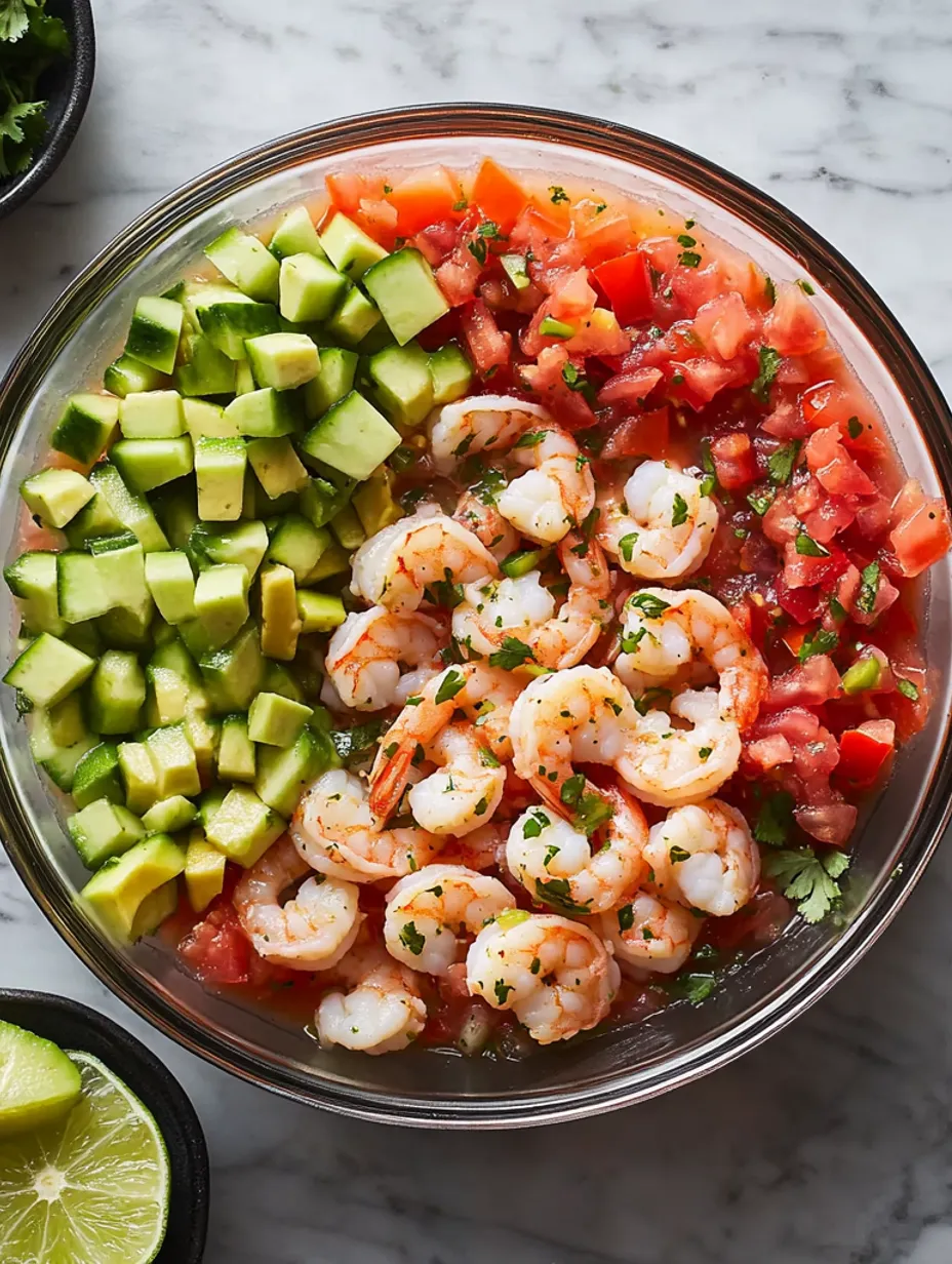 Cocktail de crevettes mexicain authentique