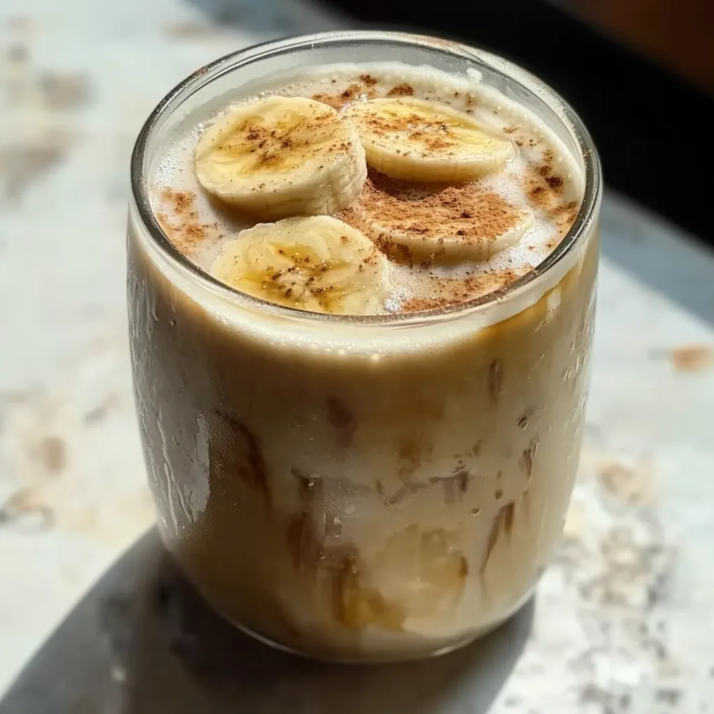 Café lait banane