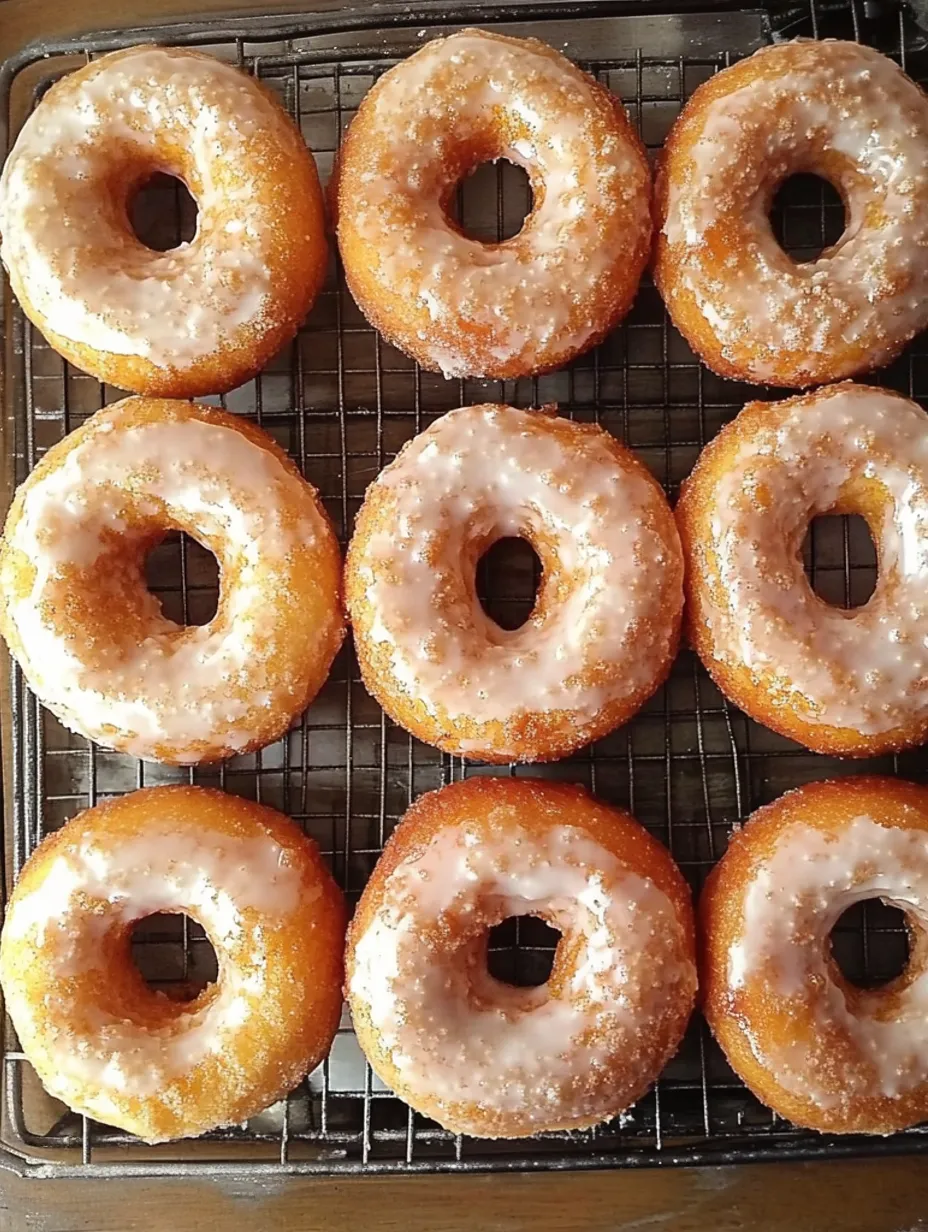 Délicieux donuts à l’ancienne