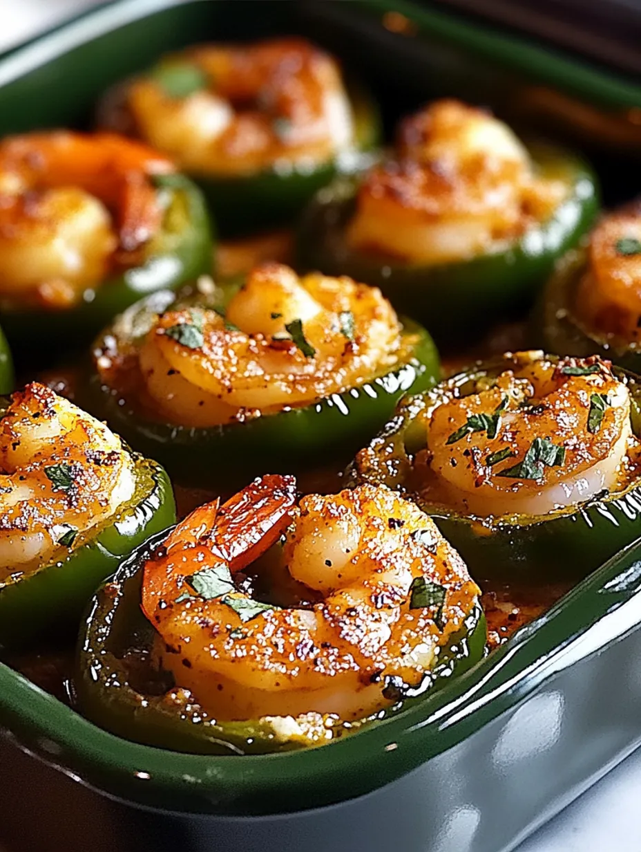 Jalapeños ultra gourmandes farcies aux crevettes cajun