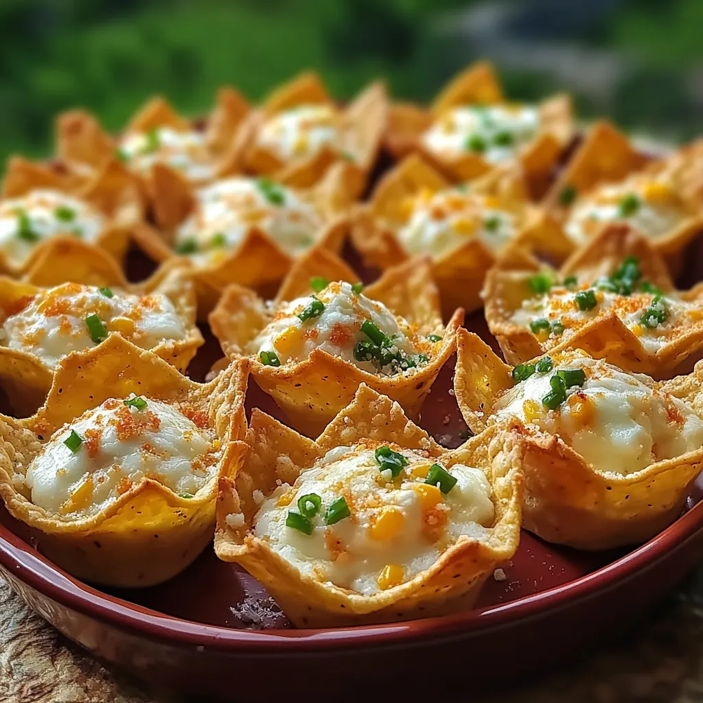 Bouchées Fromagères Iowa avec Maïs et Piments Verts