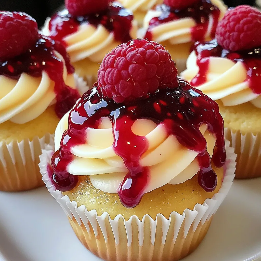 Cupcakes Gourmands Framboise