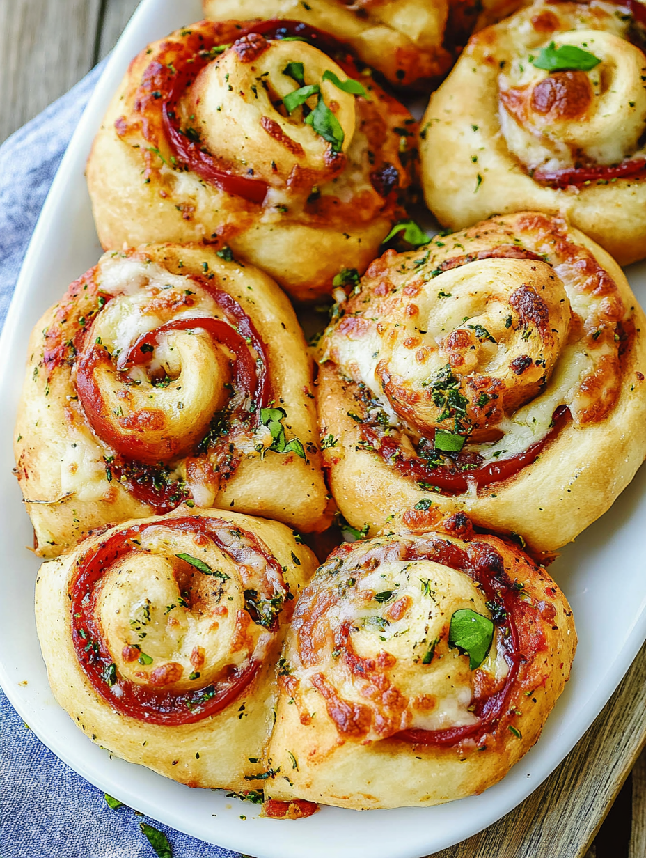 Roulés Pizza Faciles