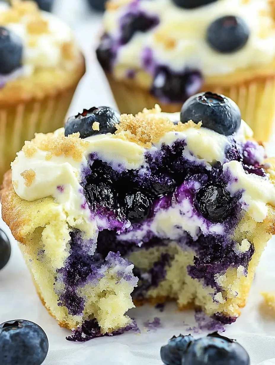 Muffins Myrtilles Fromage Frais
