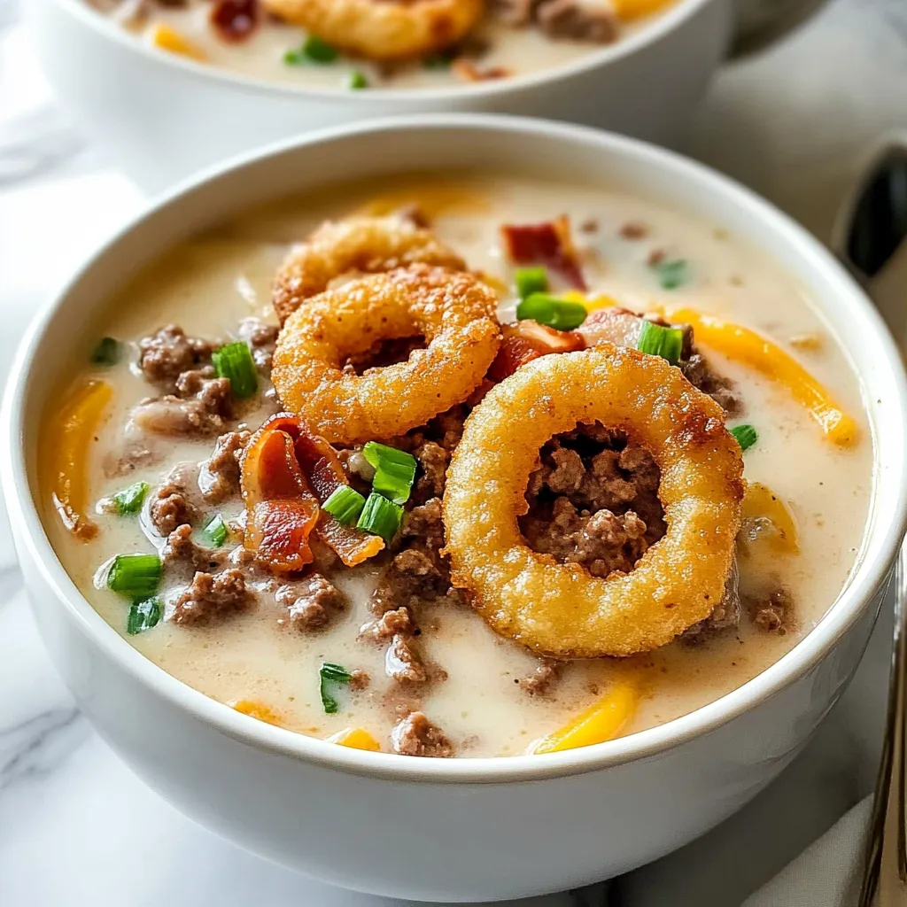 Soupe Cheeseburger