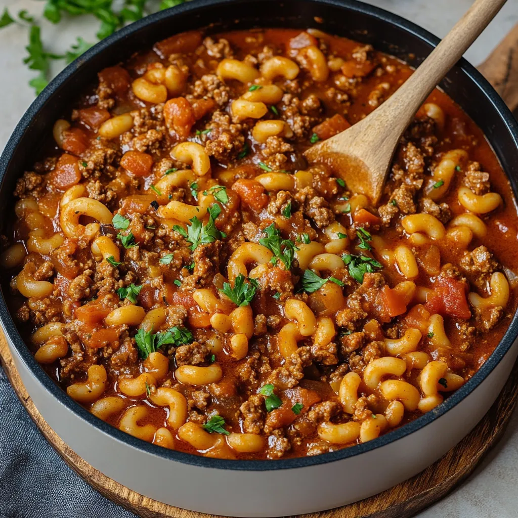 Goulash Américain Savoureux