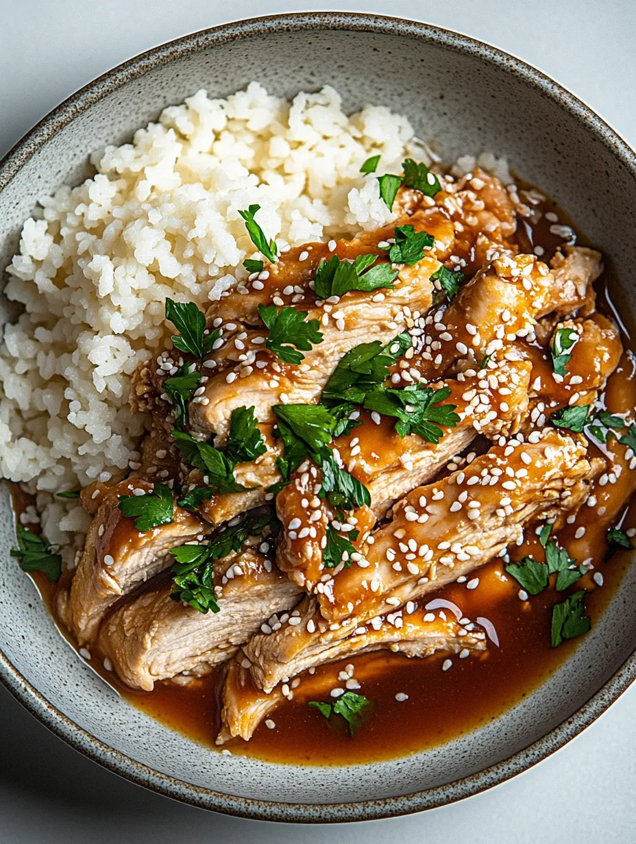 Poulet Asiatique Keto Mijoteuse Saveur