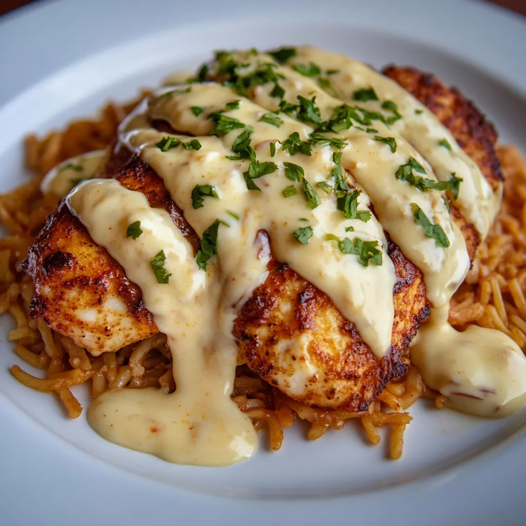 Poulet Mexicain Sauce Fromage