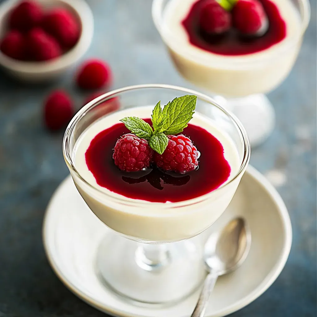 Panna Cotta Vanille