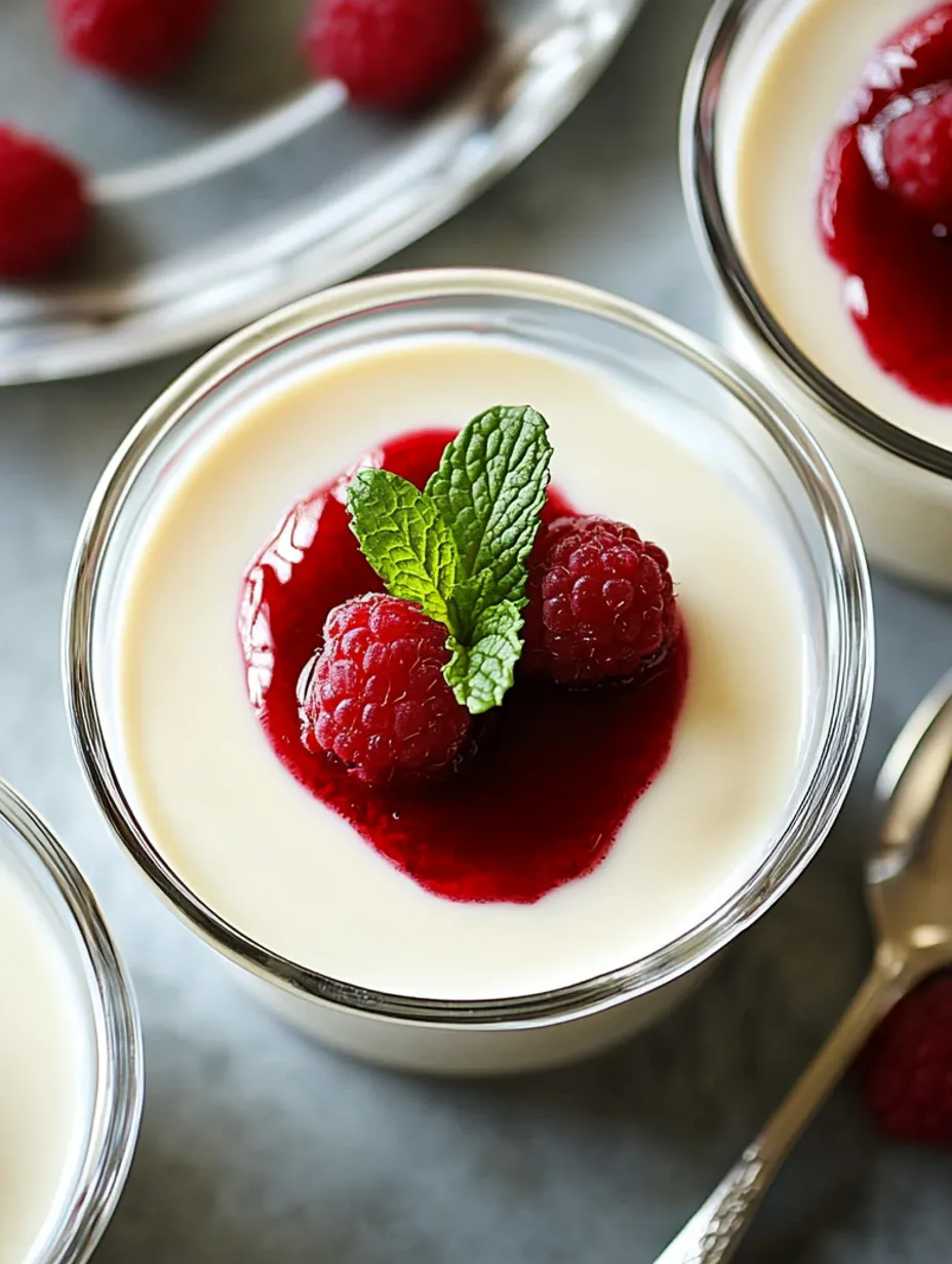 Panna cotta vanille classique