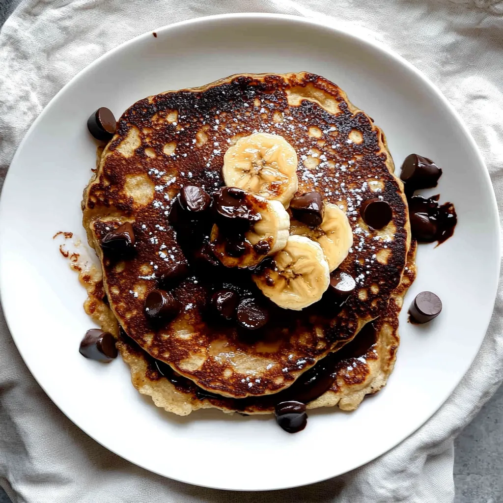 Pancakes banane maison